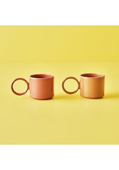 Bella Maison Arcana Espresso Set 2'li Gül Kurusu 184 CC