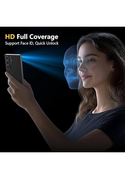 Aksesuar Galaxy S24 Ultra Hayalet Ekran Koruyucu Otomatik Hizalama Ekstra Güçlendirilmiş Kırılmaz Cam Galaxy S24 Ul