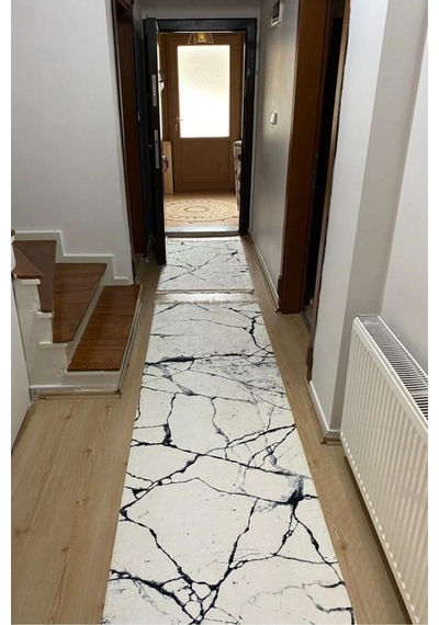 Yolluk Halı Kaymaz Tabanlı Yıkanabilir Yolluk 32 Çok Renkli