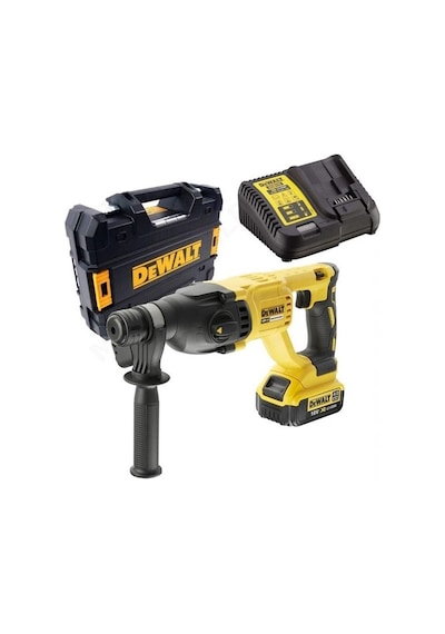 Dewalt DCH133M1-QW 18V 4Ah Li-Ion Akülü 2.6J Kömürsüz Sds-Plus Kırıcı Delici Pnömatik Matkap