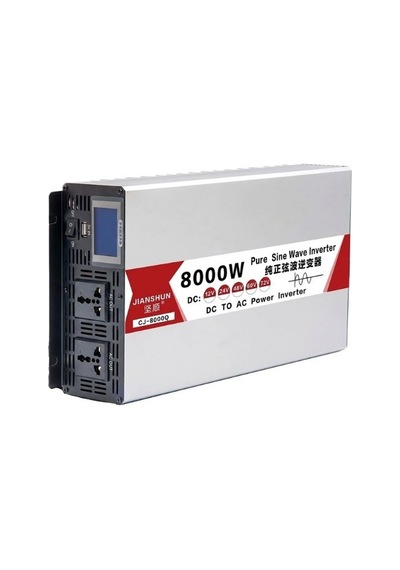 Jianshun Cj-8000q 8000w 12v 220v Tam Sinüs İnverter Lcd Ekranlı Güç Çevirici
