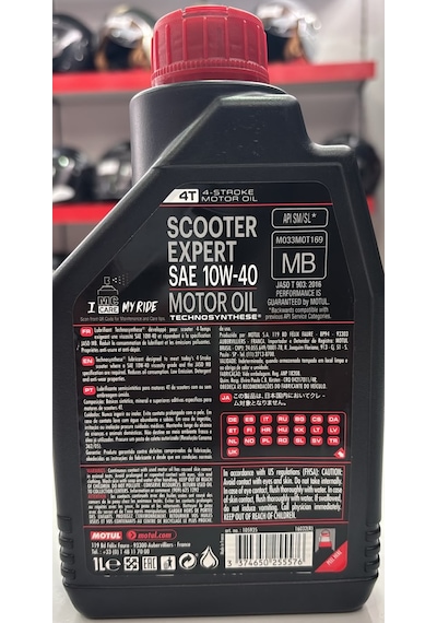 Motul Scooter Expert 10w-40 Mb 4t