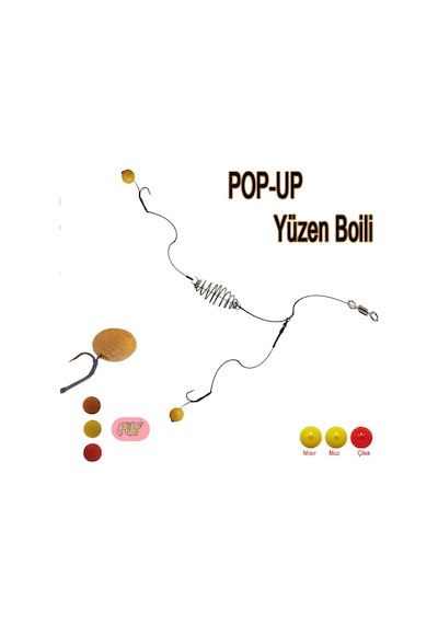 Çift Boilili Yaylı Sazan Takımı 3 Adet