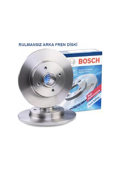 Citroen C4 Picasso 1.6Hdi 2007-2013 Bosch Arka Disk 2 Adet