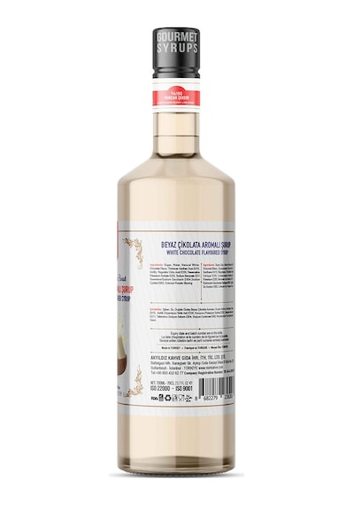 Nish Beyaz Çikolata Aromalı Şurup 700 Ml - Pet Şişe