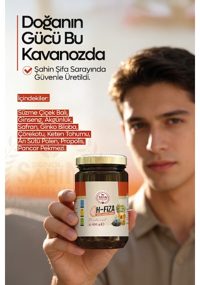 H-fiza Karışımlı Macun 460g Geleneksel Macun