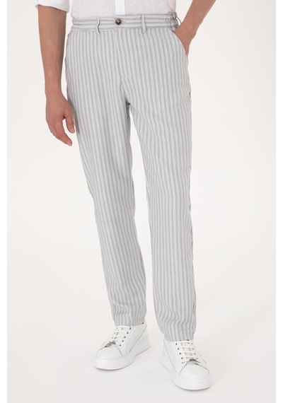 U.s. Polo Assn. Erkek Açık Gri Pantolon Kanvas-chino 50300012-vr001 Acık Grı
