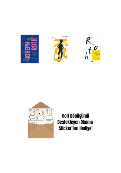 Bütün Öyküleri - Joseph Roth Ciltli + Radetzky Marşı + Savoy Oteli + Okuma Sticker'ları