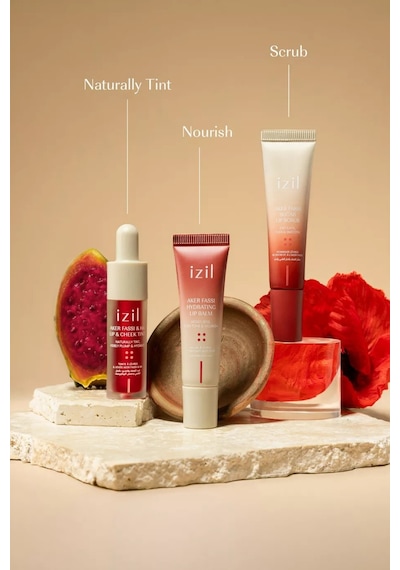 İzil Fassi Poppy Glow Lip Trio, Dudak Ve Yanak Seti Çok Renkli