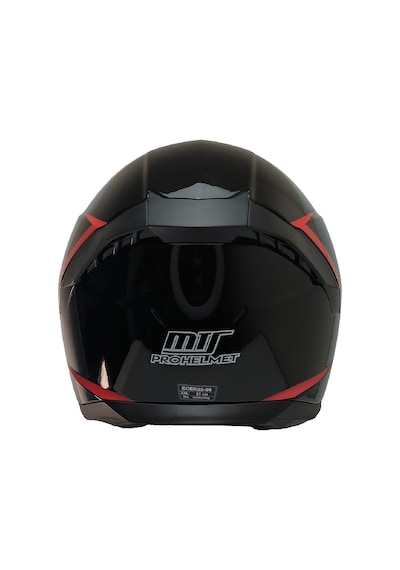 Mts Ece 22.R06 Güneş Vizörlü Full Face Motosiklet Kaskı Parlak Siyah
