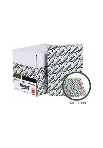 Copier Bond A4 Fotokopi Kağıdı 80Gr 1 Paket ( 500 Sayfa)