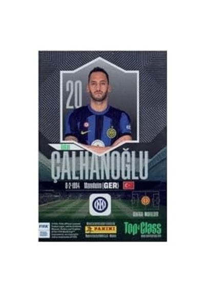 Hediyecik Panini Fifa Top Class 2024 Holo Giants Kart-hakan Çalhanoğlu