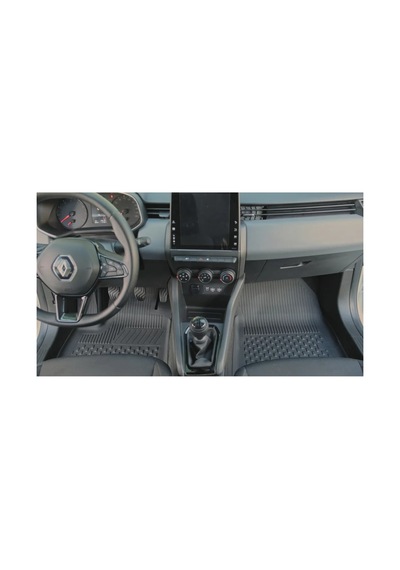 Sahler Renault Clio 5 2020+ Uyumlu 4.5d Sahler Premium Havuzlu Paspas Ve Liner Marka 3d Bagaj Havuzu