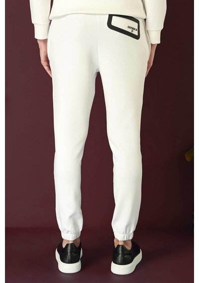 Efor P 1140 Slim Fit Ekru Spor Pantolon Ekru