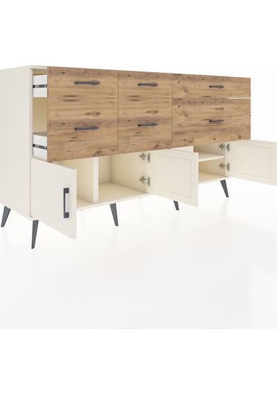 Kronos Konsol Tek Raflı 6 Çekmeceli 4 Kapaklı 176x59x99 Aytaşı-ay Aytaşı-aytaşı/çam Kronos Konsol Tek Raflı 6 Çekmeceli 4 Kapaklı 176x59x99 Aytaşı-ay Aytaşı-aytaşı/çam