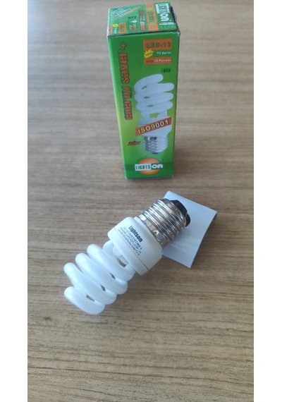 Lightson 13w 75w Dengi E27 Spiral Tasarruflu Ampul Les-13 Beyaz Işık