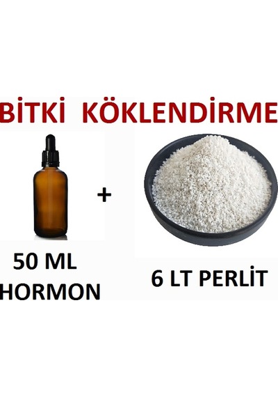 Bitki Köklendirme Hormonu ve Köklendirme Perliti Bir Arada