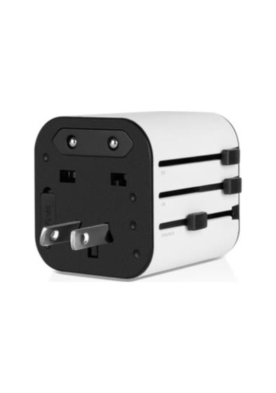 Ttec Şarj Akım Korumalı 10a/250v Amerikan İngiltere Avrupa Tipi Priz Dönüştürücü Seyahat Adaptörü