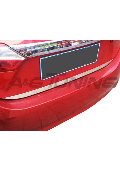 Toyota Corolla Uyumlu Krom Bagaj Alt Çıta Formlu 2013-2019 Arası N11.3252