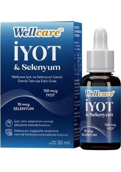 Wellcare Iyot Selenyum Oral Damla 30 Ml