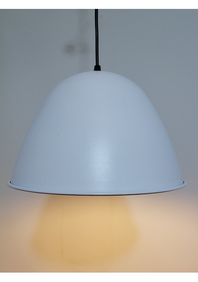 Riolight Retro Beyaz Içi Beyaz Tekli Metal Sarkıt Çap: 28Cm (538289296)