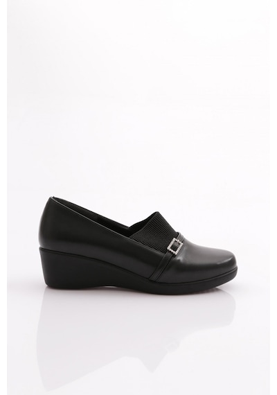 Dgn 23092 Kadin Comfort Ayakkabi 23092-2537-R1534 Siyah