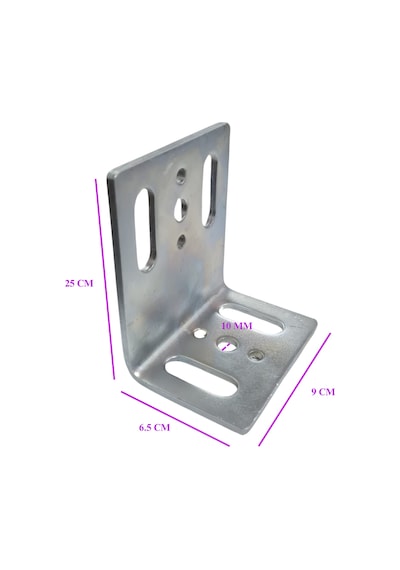 Alüminyum Cephe L Ankraj Demiri 4 Mm 80 MM