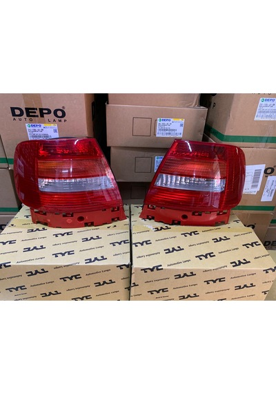 Audı A4 B5 Makyajlı 1999-2001 Tyc Marka Sağ Ve Sol Stop Takım 8d0945095g / 8d0945096g