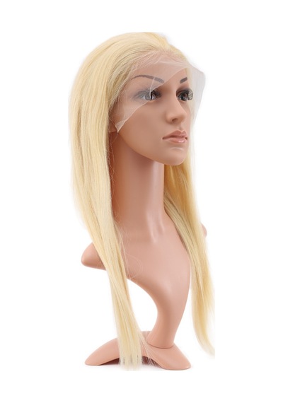 Gerçek Front Lace Düz Platin Tül Peruk / 55/60cm - Temz-896460 Renkli