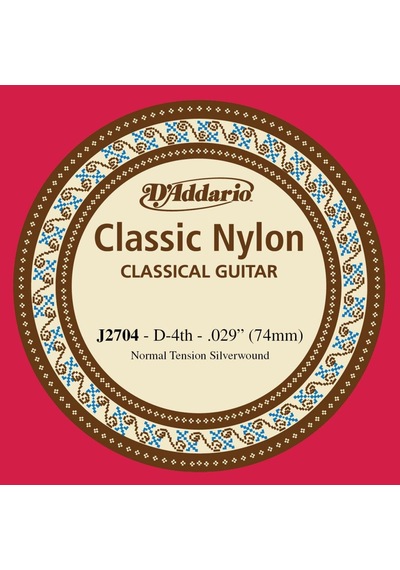 Daddarıo J2704 Klasik Tek Tel, Naylon, D- Re , Normal