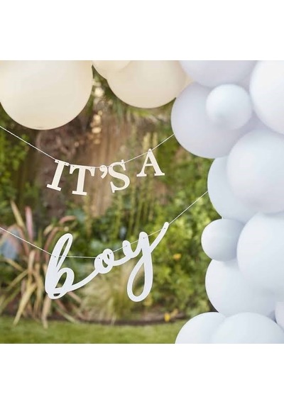 Baby Shower Asılan Süs - It's A Boy Tüm Yaşlar