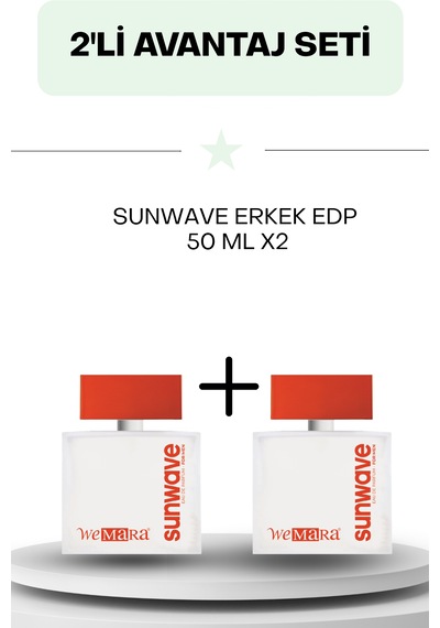 Sun Wave Erkek Edp 50 Ml X2 Diğer