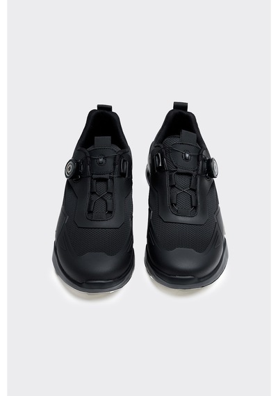 Derinet Comfort Taban Cırt Bağcıklı Erkek Sneaker Siyah Siyah