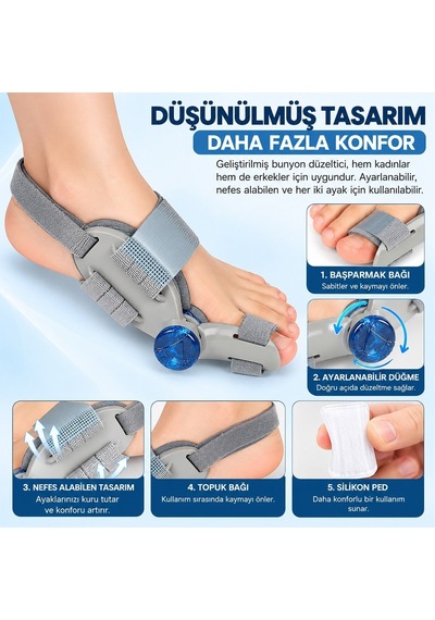 Sunup Sn-39282 Ayarlanabilir Bunyon Düzeltici Ve Başparmak Destek Ateli-227043