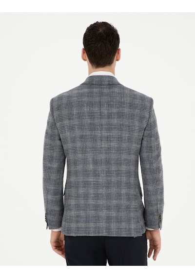 Pierre Cardin Erkek Gri Ceket 50284927-vr024