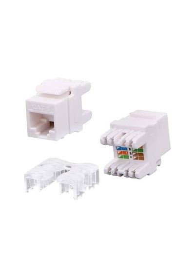 Cat6 Keystone Jack Cat6 Priz Soketi Cat6 Dişi Soket Piriz İçi Cat6 Keystone Jack