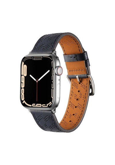 Apple Uyumlu  Watch 38 MM 40 MM 41 MM 1/2/3/4/5/6/se/7/8/ultra Kordon Diagonal Hermes Deri Kordon