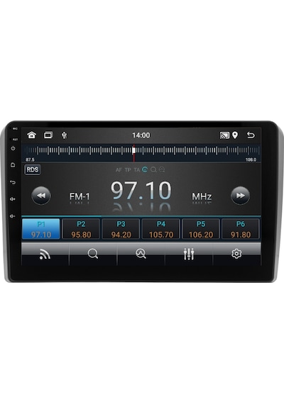 Audi A3 Android Multimedya Sistemi 2005-2012 Crv-4010xaa