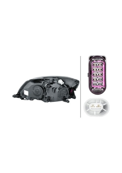 Skoda Fabia 2006-2014 Arası 1.2 12v Sağ Hella Marka Far