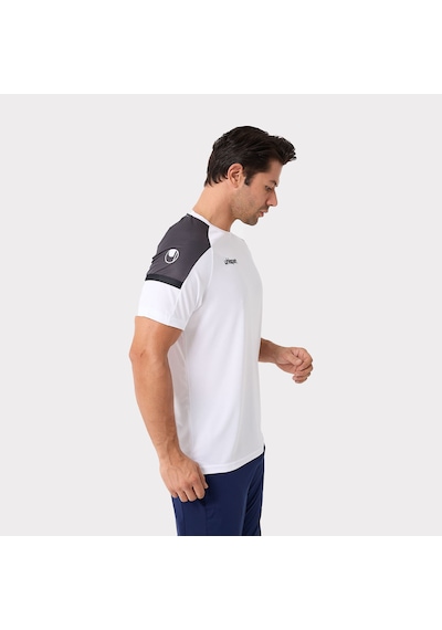 Beyaz - Antrasit Uhlsport Erkek Futbol T-shirt Energy Training 1101805 Beyaz