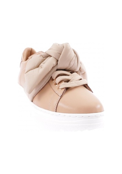 Dgn Es853-23y Kadin Kalin Taban Fiyonklu Sneakers Ayakkabi ES853-2007-R12632 Ten