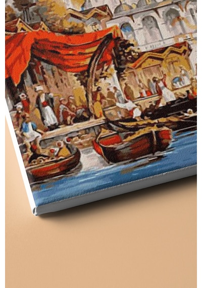 Webstyle Sayılarla Boyama Seti Kasnaklı Zamanlar Istanbul 40 X 50 Cm