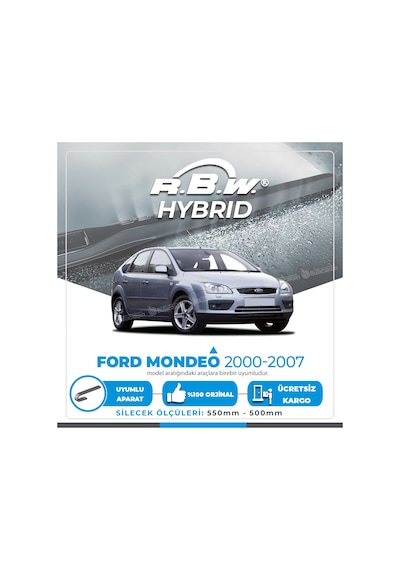 Ford Mondeo Ön Silecek Takımı (2000-2007) RBW Hibrit