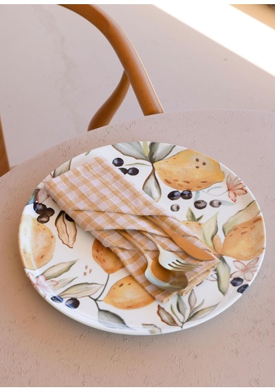 The Mia Limoncello Pasta Tabağı 6lı Set 19 Cm Lmn012 Renkli