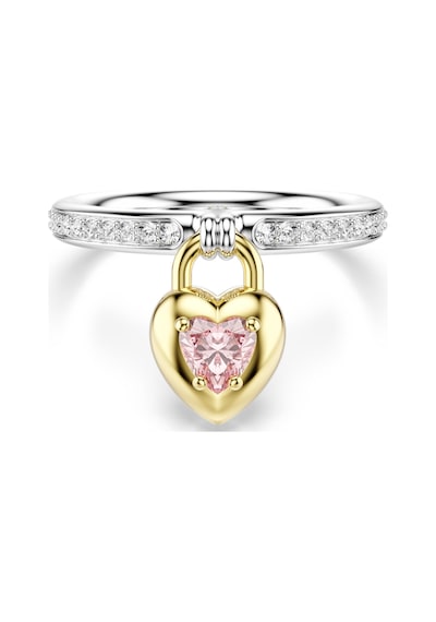 5737270 Swarovski Yüzük Idyllıa:rıng Heart Mul/mıx 55 Metalik