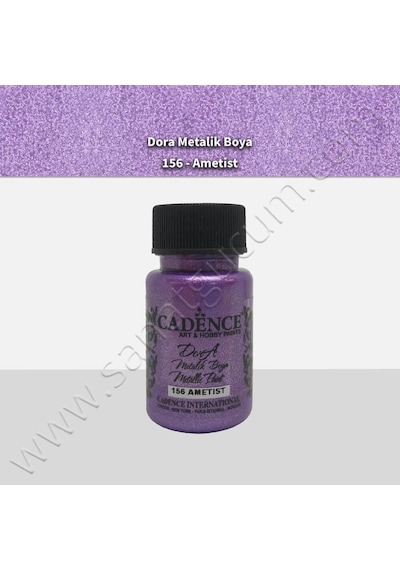 Cadence Dora Simli Metalik Boya 50 Ml. 156 Ametist