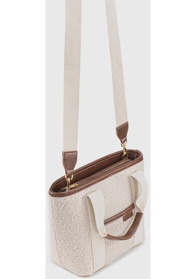 Housebags Kadın Çift Saplı Kanvas Tote Bag 246 001