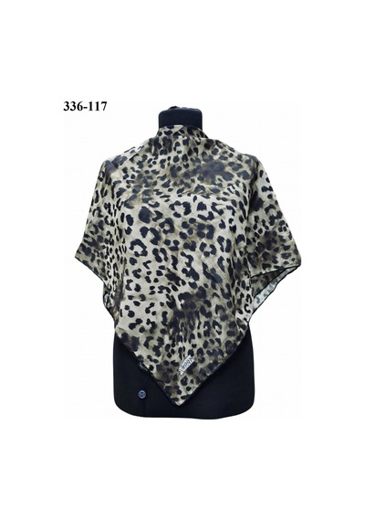 Moonscarfs Moonscarf Leopar Desenli Soft Pamuk Eşarp 336-117 Çok Renkli