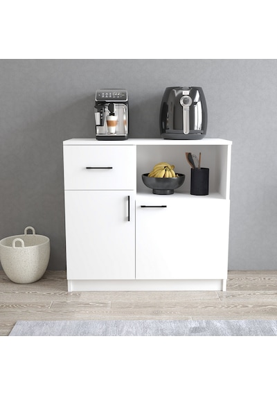 Tanmob Mtd0301 İnci 90 Cm Kapaklı Çekmeceli Alt Mutfak Dolabı Beyaz Beyaz Tanmob Mtd0301 İnci 90 Cm Kapaklı Çekmeceli Alt Mutfak Dolabı Beyaz Beyaz