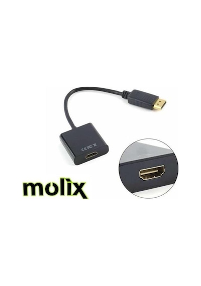 Molix Displayport To Hdmı Çevirici Adaptör Kablosu (500004592)